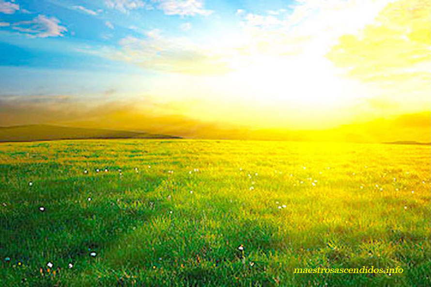 Sol en el paisaje